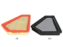 Load image into Gallery viewer, afe Magnum FLOW OE Replacement Air Filter Cadillac CTS 10-14 V6-3.0L / CTS-V 09-15 V8-6.2L (sc) - Installation View