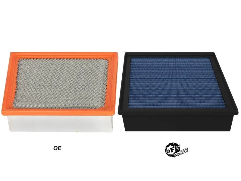 afe Magnum FLOW OE Replacement Air Filter GM Diesel Trucks 17-19 V8-6.6L (td) L5P - Installation View