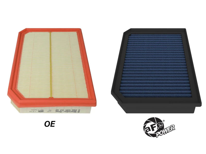 afe Magnum FLOW OE Replacement Air Filter Mercedes-Benz CLA35 AMG 20-24 L4-2.0L (t) - Installation View
