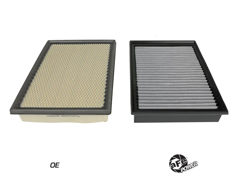 afe Magnum FLOW OE Replacement Air Filter Toyota Hilux 15-20 L4-2.8L (td) - Side View