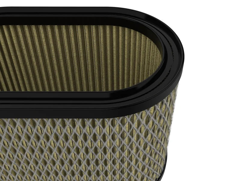 afe Magnum FLOW Round Racing Air Filter Fits Weber IDA 48 Carburetors (6 IN Height) - Side View