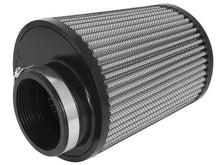 Load image into Gallery viewer, afe Magnum FLOW Universal Air Filter 3 IN F (offset) x 6 IN B x 4-3/4 IN T x 8 IN H - Back View