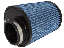 Load image into Gallery viewer, afe Magnum FLOW Universal Air Filter 3 IN F (offset) x 6 IN B x 4-3/4 IN T x 9 IN H - Side View