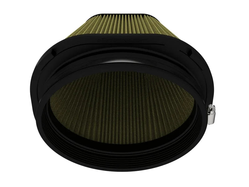 afe Magnum FLOW Universal Air Filter (7-1/2x5-1/2) IN F x (9-1/4x7-1/4) IN B x (6x4) IN T x 9 IN - Back View