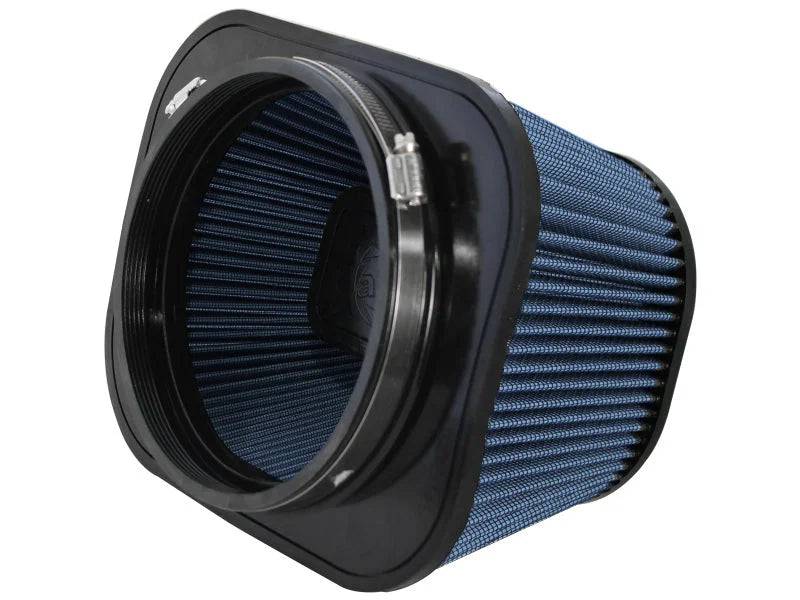afe Magnum FLOW Universal Air Filter 7-1/8 IN F x(8-3/4 x10-1/2) IN B x(6-1/2 x8-5/8) IN T x5 IN H - Installation View
