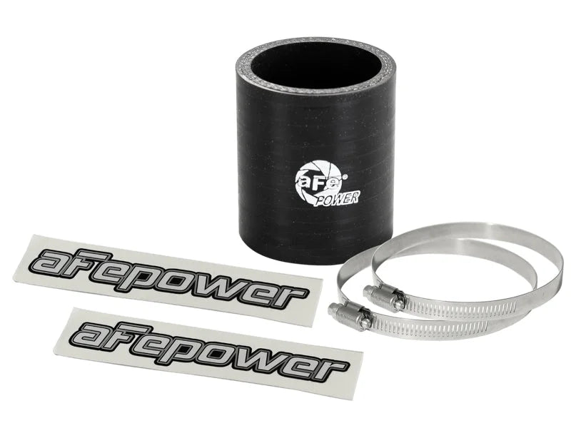 afe Magnum FORCE Intake Coupling Kit (1-1/2 IN ID x 2 IN L) Straight Coupler - Black - Main Product View
