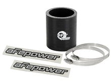 Load image into Gallery viewer, afe Magnum FORCE Intake Coupling Kit (1-1/2 IN ID x 2 IN L) Straight Coupler - Black - Main Product View
