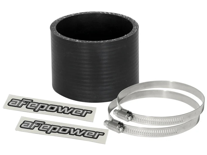 afe Magnum FORCE Intake Coupling Kit (2-1/2 IN ID x 2 IN L) Straight Coupler - Black - Main Product View