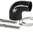 Load image into Gallery viewer, afe Magnum FORCE Intake Coupling Kit (2-3/4 IN ID to 2 IN ID x 90 Deg.) Elbow Coupler - Black - Main Product View