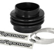Load image into Gallery viewer, afe Magnum FORCE Intake Coupling Kit (3-1/2 IN ID to 4 IN ID x3-1/2 IN L) Straight Bellow- Black - Main Product View