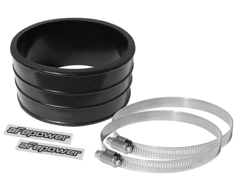 afe Magnum FORCE Intake Coupling Kit (3-1/2 IN ID x 2 IN L) Straight Coupler - Black - Main Product View