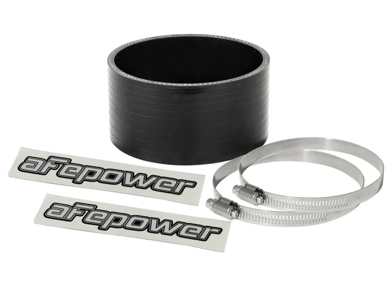 afe Magnum FORCE Intake Coupling Kit (3-1/2 IN ID x 2 IN L) Straight Coupler - Black - Main Product View