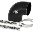 Load image into Gallery viewer, afe Magnum FORCE Intake Coupling Kit (3-1/2 IN to 3 IN ID x 90 Deg.) Elbow Reducing Coupler - Black - Main Product View