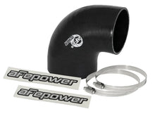 Load image into Gallery viewer, afe Magnum FORCE Intake Coupling Kit (3-1/2 IN to 3 IN ID x 90 Deg.) Elbow Reducing Coupler - Black - Main Product View