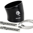 Load image into Gallery viewer, afe Magnum FORCE Intake Coupling Kit (3-1/2IN ID to 3-1/4 IN ID x 15 Deg.) Elbow Coupler - Black - Main Product View