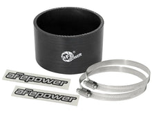 Load image into Gallery viewer, afe Magnum FORCE Intake Coupling Kit (3-1/4 IN ID x 2 IN L) Straight Coupler - Black - Main Product View