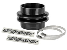 Load image into Gallery viewer, afe Magnum FORCE Intake Coupling Kit (3-1/4 IN ID x 3 IN L) Straight Bellow-Coupler - Black - Main Product View