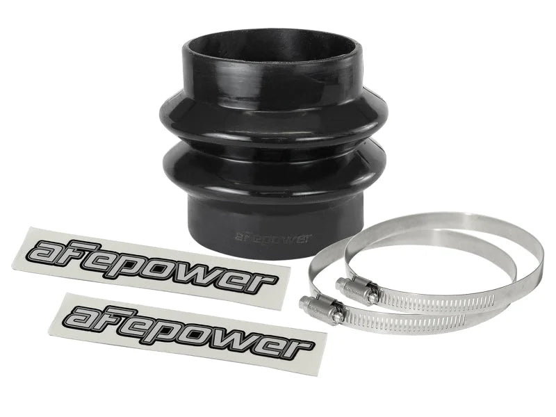 afe Magnum FORCE Intake Coupling Kit (3-1/8 IN ID to 3 IN ID x 3-1/2 IN L) Straight Black - Main Product View