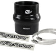 Load image into Gallery viewer, afe Magnum FORCE Intake Coupling Kit (3-1/8 IN ID x 4 IN L) Straight Coupler w/ Hump - Black - Main Product View