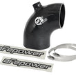 Load image into Gallery viewer, afe Magnum FORCE Intake Coupling Kit (3-1/8IN ID to 2-3/4IN ID x 90 Deg) Elbow Coupler w/ Port Black - Main Product View
