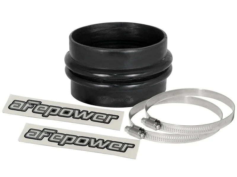 afe Magnum FORCE Intake Coupling Kit (3-3/4 IN ID x 2-1/2 IN L) Straight Bellow-Coupler - Black - Main Product View