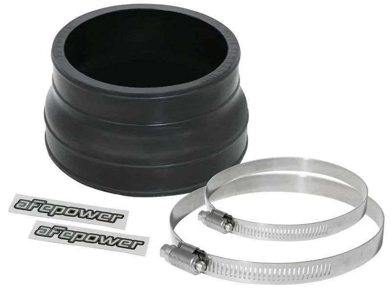 afe Magnum FORCE Intake Coupling Kit (3-7/8 IN ID to 3-1/2 IN ID x 2-1/4 IN L) Staight Black - Main Product View