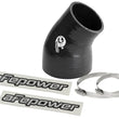 Load image into Gallery viewer, afe Magnum FORCE Intake Coupling Kit (3 IN ID to 2-1/4 IN ID x 35 Deg.) Elbow Coupler - Black - Main Product View