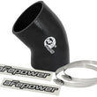 Load image into Gallery viewer, afe Magnum FORCE Intake Coupling Kit (3 IN ID to 3-1/4 IN ID x 45 Deg.) Elbow Coupler - Black - Main Product View