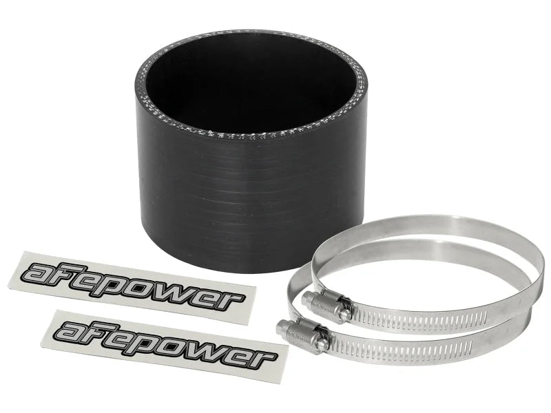 afe Magnum FORCE Intake Coupling Kit (3 IN ID x 2 IN L) Straight Coupler - Black - Main Product View