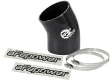 Load image into Gallery viewer, afe Magnum FORCE Intake Coupling Kit (3 IN ID x 30 Deg.) Elbow Coupler - Black - Main Product View