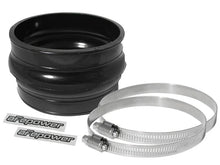 Load image into Gallery viewer, afe Magnum FORCE Intake Coupling Kit (4-1/2 IN ID x 3 IN L) Straight Coupler w/ Hump - Black - Main Product View