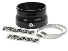 Load image into Gallery viewer, afe Magnum FORCE Intake Coupling Kit (4-1/4 IN ID to 3-3/4 IN ID x 2-1/4 IN L) Straight Black - Main Product View