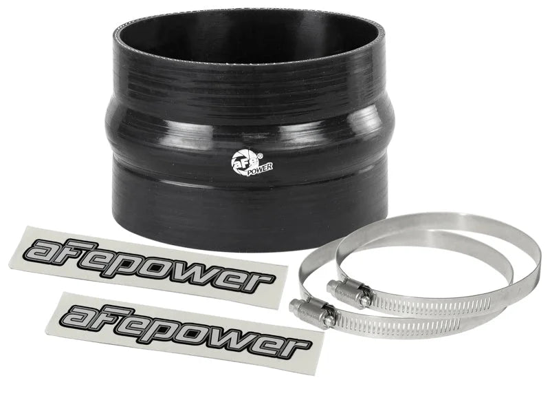 afe Magnum FORCE Intake Coupling Kit (4-1/8 IN ID x 3 IN L) Straight Coupler - Black - Main Product View