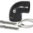 Load image into Gallery viewer, afe Magnum FORCE Intake Coupling Kit (4 IN ID to 3-3/8 IN ID x 90 Deg.) Elbow Coupler - Black - Main Product View