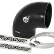 Load image into Gallery viewer, afe Magnum FORCE Intake Coupling Kit (4 IN ID to 3-4/5 IN ID x 90 Deg.) Elbow Coupler - Black - Main Product View