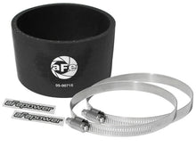 Load image into Gallery viewer, afe Magnum FORCE Intake Coupling Kit (4 IN ID x 2-1/2 IN L) Straight Coupler - Black - Main Product View