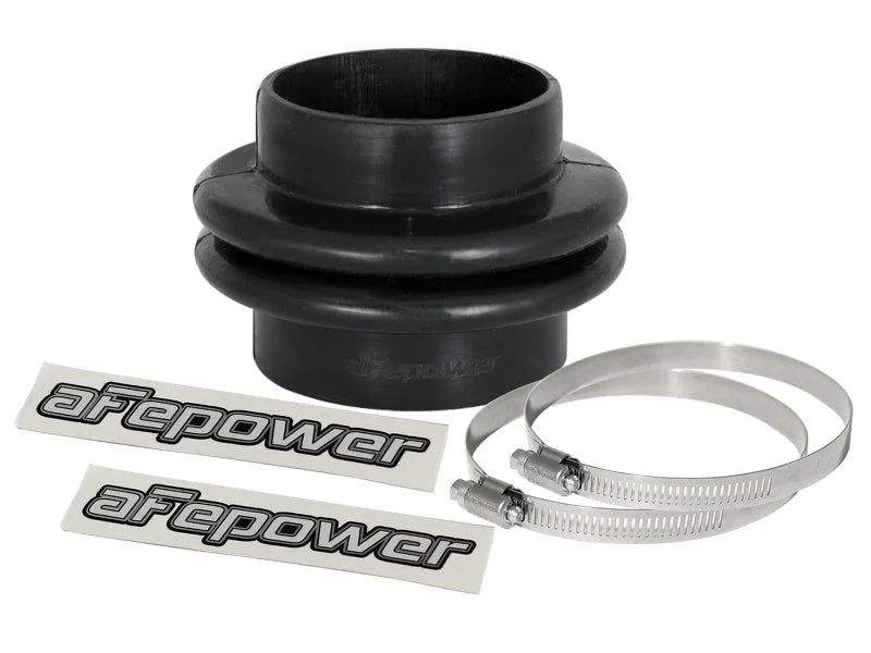 afe Magnum FORCE Intake Coupling Kit(2-3/8 IN ID to 2-1/2 IN ID x 2-1/2 IN L)Reducing Coupler Black - Main Product View