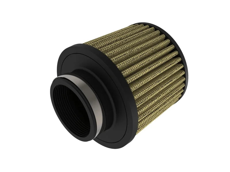 afe Magnum FORCE Intake Replacement Air Filter 3 IN F x 6 IN B x 5-1/2 IN T (Inverted) x 5 IN H - Side View