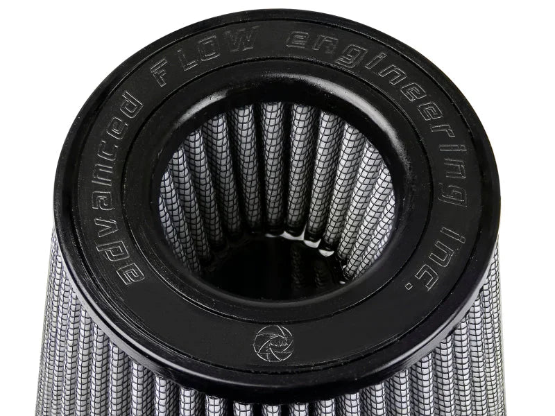 afe Magnum FORCE Intake Replacement Air Filter 4-1/2 IN F x 7 IN B x 4-1/2 IN T (Inverted) x 7 IN H - Installation View