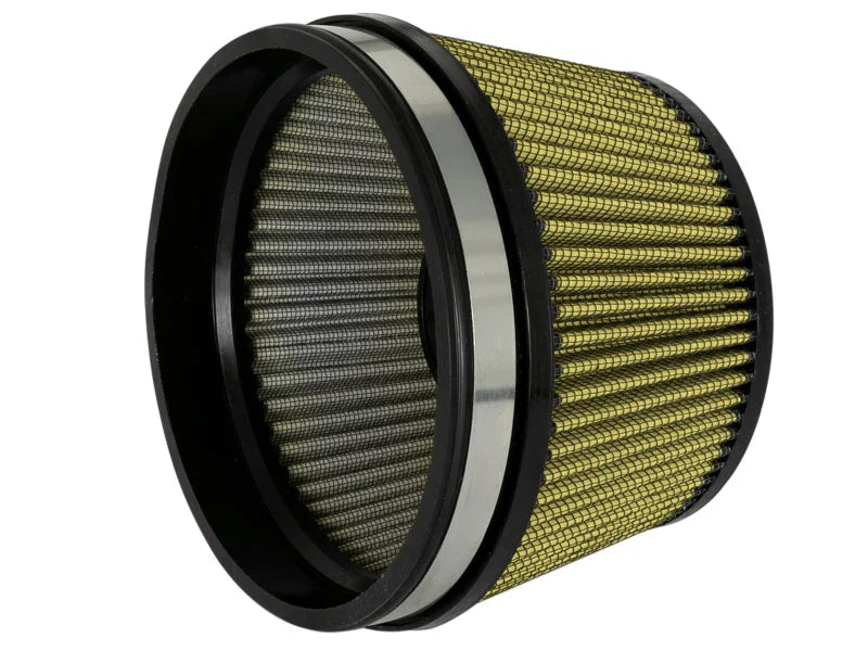 afe Magnum FORCE Intake Replacement Air Filter 6 IN F x 7 IN B x 5-1/2 IN T (Inverted) x 3-7/8 IN H - Side View