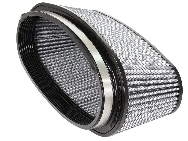 afe Magnum FORCE Intake Rplcmnt Air Filter (11-3/8x4)IN F x (14x5-1/2)IN B x (12x3-1/2)IN T x 5IN H - Back View