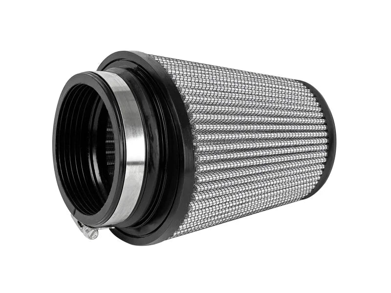 afe Magnum FORCE Intake Rplcmnt Air Filter 3-1/2 IN F x (5-3/4x5) IN B x 3-1/2 IN T x 6 IN H - Back View