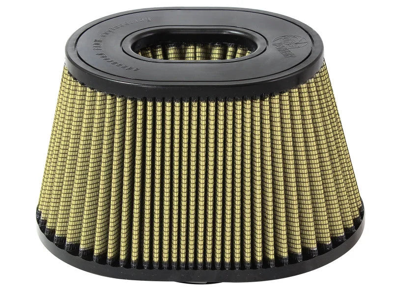 afe Magnum FORCE Intake Rplcmnt Air Filter 3-1/4IN F x (9x6-1/2)IN B x (6-3/4x5-1/2)IN T x 5-3/8IN H - Main Product View