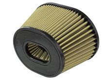 Load image into Gallery viewer, afe Magnum FORCE Intake Rplcmnt Air Filter 3-1/4IN F x (9x6-1/2)IN B x (6-3/4x5-1/2)IN T x 5-3/8IN H - Back View