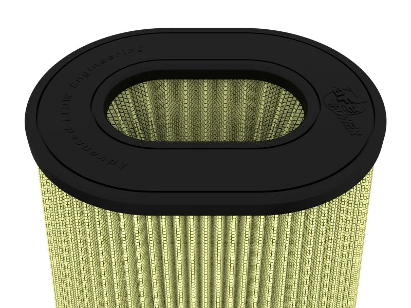 afe Magnum FORCE Intake Rplcmnt Air Filter 5-1/2 IN F x (10x8) IN B x (8x6) T (Inverted) x 9 IN H - Installation View