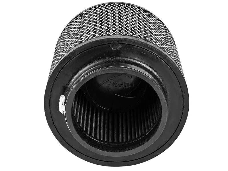 afe Magnum FORCE Intake Rplcmnt Air Filter 5-1/2 IN F x 9 IN B x 9 IN T x 7 IN H w/ Expanded Metal - Back View