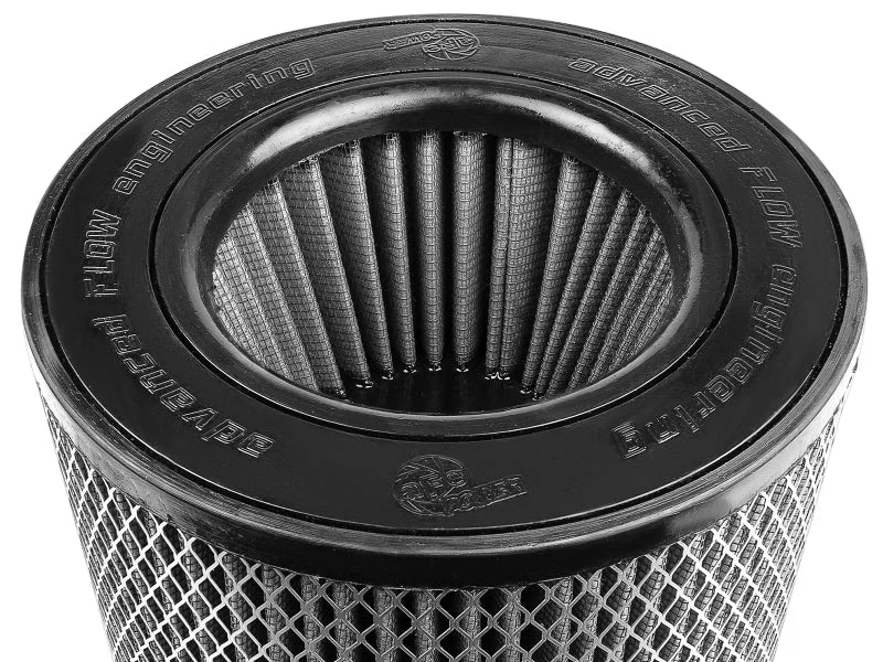afe Magnum FORCE Intake Rplcmnt Air Filter 5-1/2 IN F x 9 IN B x 9 IN T x 7 IN H w/ Expanded Metal - Installation View