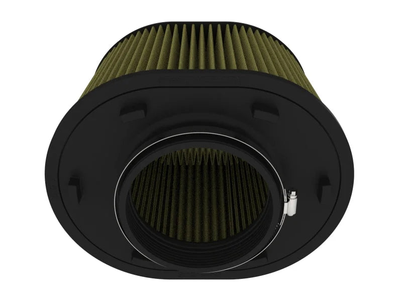 afe Magnum FORCE Intake Rplcmnt Air Filter 5-1/2IN F x (12-1/4x9-3/4)IN B x (11-1/4x8-3/4)IN Tx8IN H - Back View