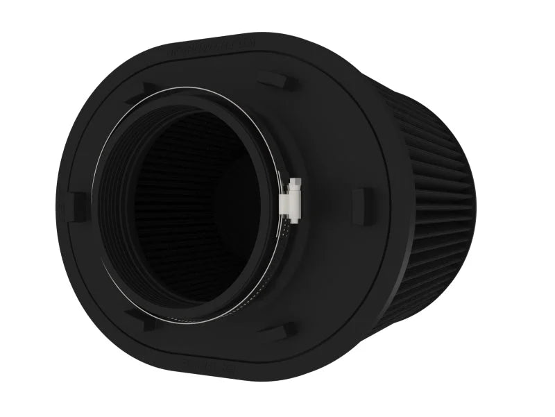 afe Magnum FORCE Intake Rplcmnt Air Filter 5-1/2IN F x (12-1/4x9-3/4)IN B x (11-1/4x8-3/4)IN Tx8IN H - Back View