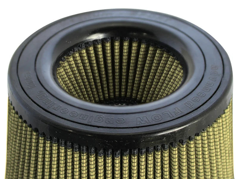 afe Magnum FORCE Intake Rplcmnt Air Filter 7-1/8 IN F x (8-3/4 x 8-3/4) IN B x 7 IN T x 6-3/4 IN H - Back View